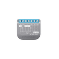 Relay Switch Inteligente 2 Canales / WiFi + BLE / Medicin Consumo / 10A por Canal / Proteccin Sobrecarga / Compatible Matter / 42 x 36 x 16 mm (1.7 x 1.4 x 0.6 in)
