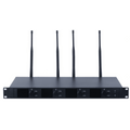 Receptor Micrófono Inalámbrico Digital UHF | Transmisión Digital U-Band pi/4-DQPSK | Distancia 80 mts | Encriptación de Audio | 2197 Ecualizaciones | 15625 Efectos de Reverberación | Pantalla LCD