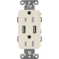 Receptáculo 15 A con puerto USB