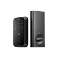 Cerradura Inteligente con Huella Digital LNDU HK01W / WiFi Integrado / Compatible Apple HomeKit / Teclado Táctil / 8 Baterías AA / Escaneo iPhone-Apple Watch-Fob / Bloqueo Manual y Automático / Exterior IP54