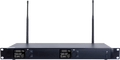 Receptor Inalámbrico Dual Canal Digital U-Band | 4 Bandas de Frecuencia (470-830 MHz) | Transmisión Digital pi/4-DQPSK | Pantalla TFT-LCD 2.2" | Anti-Interferencia con ID Code Pilot | Salidas Balanceadas y Desbalanceadas | Ecualizacion