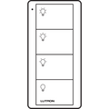 Control PICO 4 botones, 2 grupos, complemente con un atenuador o switch on/off