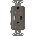 Receptáculo 15 A con puerto USB