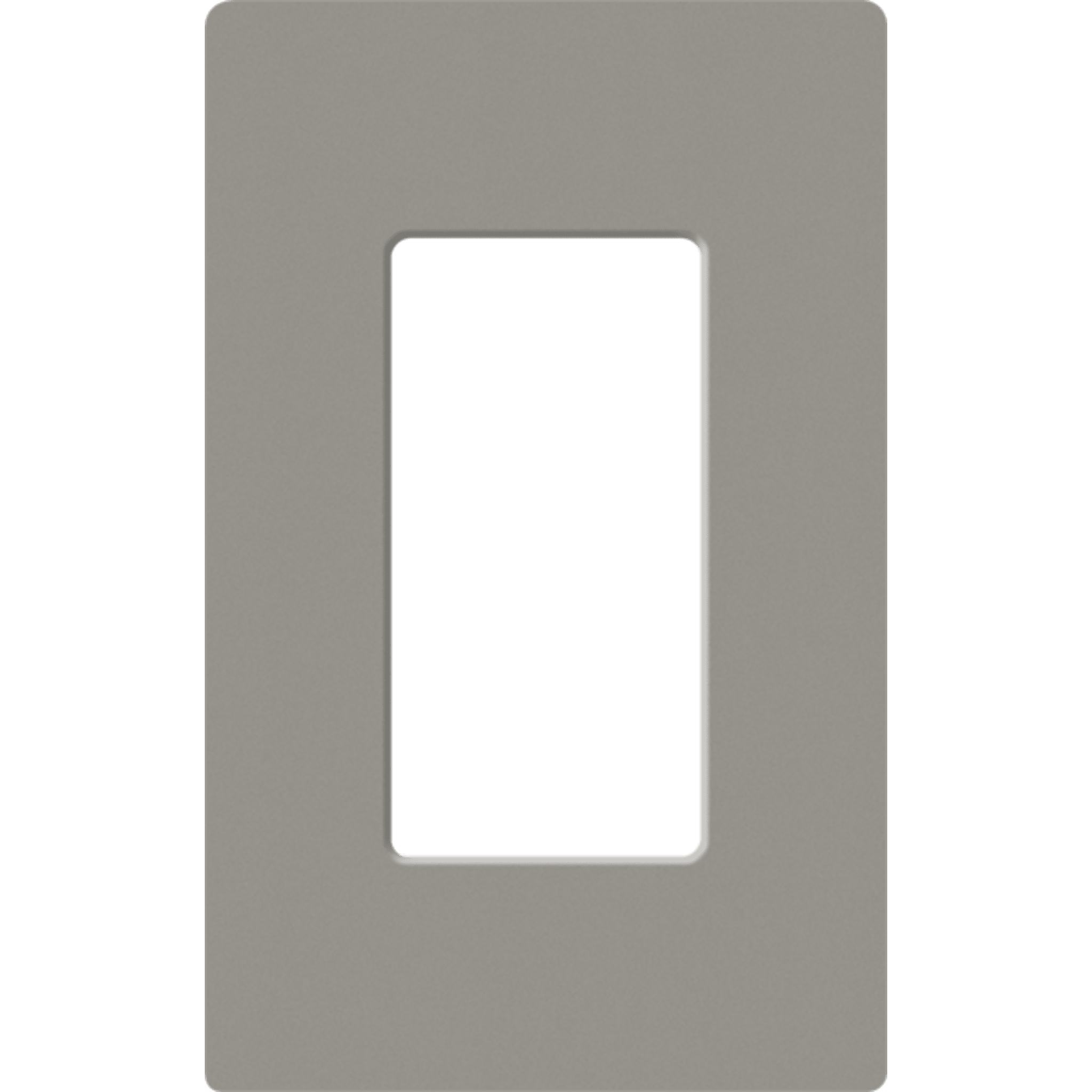 Tapa Color Cobblestone para interruptor o dimmer Lutron, 1 gang, limpio y moderno