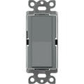 Interruptor Claro, 3 Hilos, 15A, Color Gris